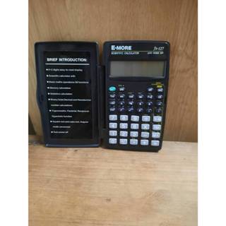 【二手】工程計算機 E-MORE 商用工程計算機 FX-127 考試用 7成新