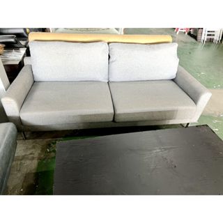 二手傢俱全省估價(集穎全新/二手傢俱)--IKEA優雅舒適大方質感布沙發 大2人布沙發 SO-4032212