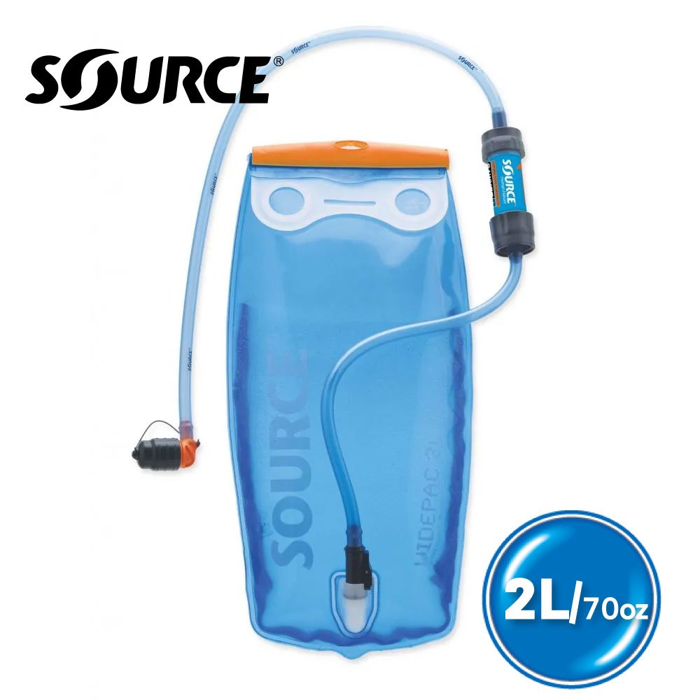 SOURCE 過濾器水袋 Widepac+Filter 2L 2530220202/ 登山 旅遊 急難  避難 野外求生