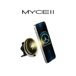 【MYCEll】15W MagSafe 無線充電車架組 汽車磁吸支架 汽車手機架