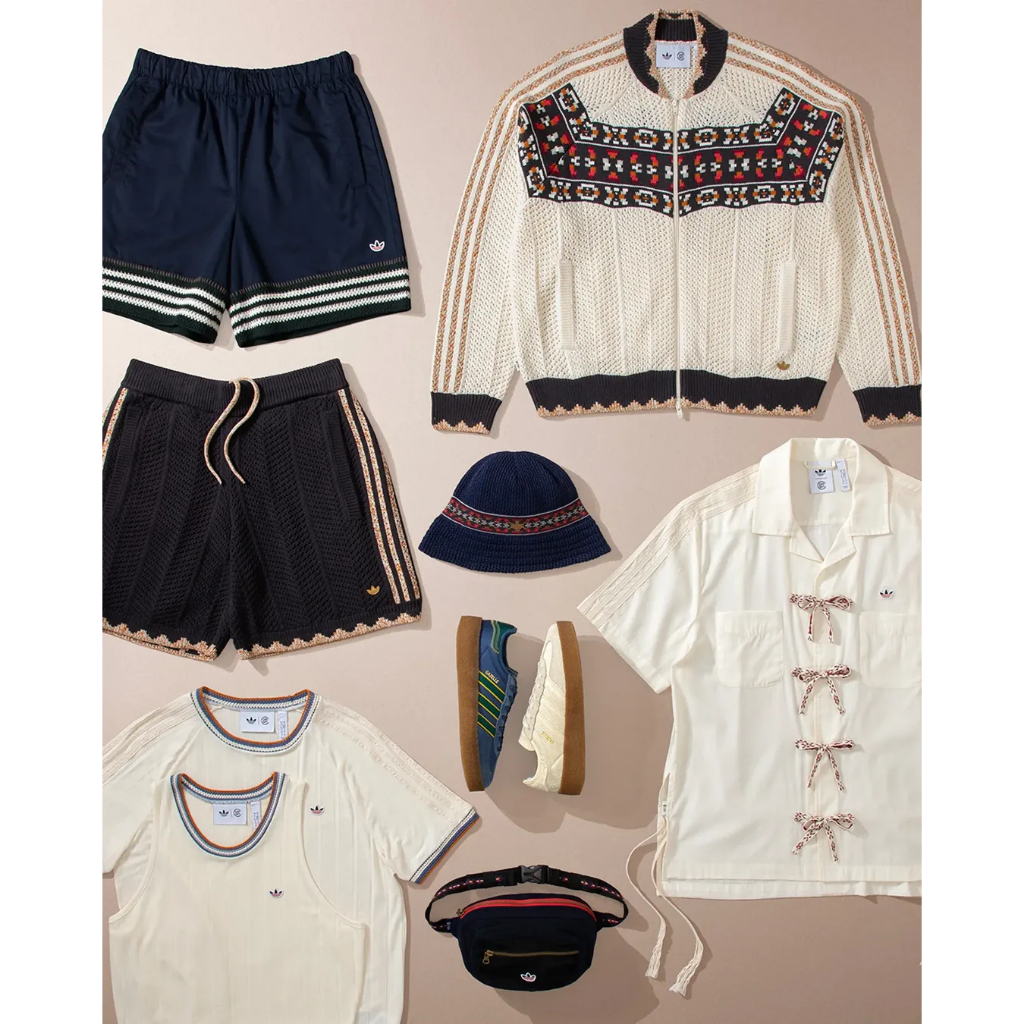 📢 CLOT x ADIDAS EDC 民族風 鞋子 衣服 包包 短袖 上衣 愛迪達 冠希 絲綢鞋 SILK 外套