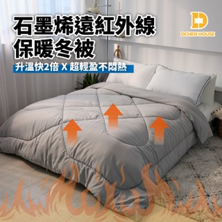 🔥溫暖整個夜晚 MIT臺灣製 石墨烯棉被 被子 棉被 石墨烯被 石墨烯 冬被 保暖被 被胎