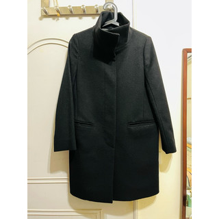 Uniqlo黑色羊毛大衣（日本限定）