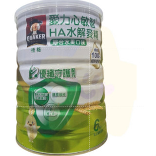 桂格敏智HA麥精 愛力心 綜合水果 口味