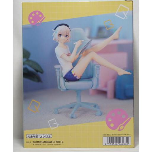 【BANDAI 全新現貨】身為VTuber的我因為忘記關台而成了傳說 彩真白 坐姿