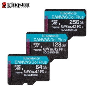 金士頓 64G 128G 256G Canvas Go! Plus microSDXC UHS-I U3 A2 高速卡