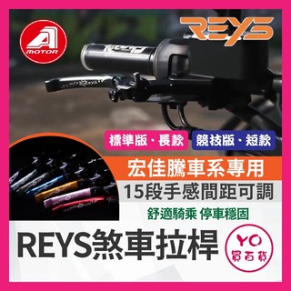 YO買百貨🔥九折🔥REYS拉桿 STR STR拉桿 STR300 250 350R 機車拉桿 重機拉桿 拉桿 宏佳騰