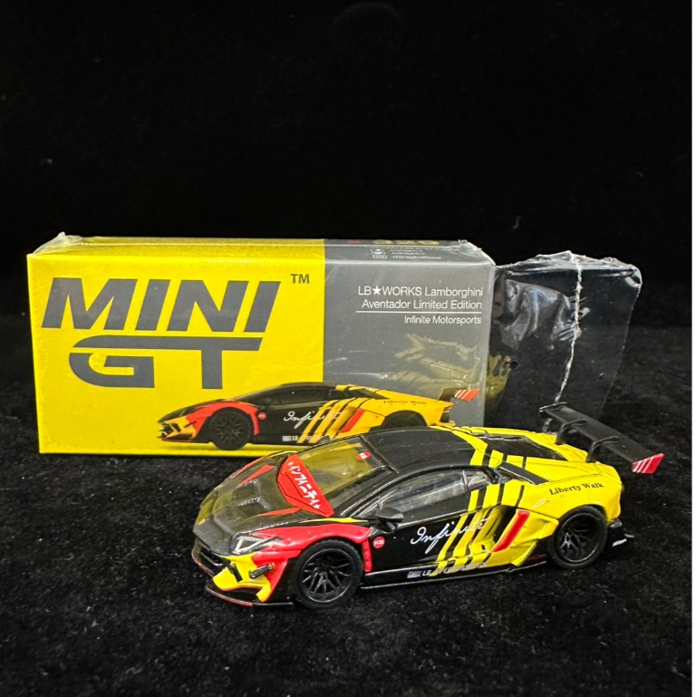 泡泡TOYS MINI GT 329 Lamborghini Aventador LP700 LBWK 泰國虎 拆撿