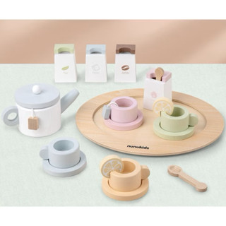 nunukids 木製下午茶家家酒組 木製蛋糕組 木製廚房組 木製家家酒 下午茶玩具 蛋糕玩具 木製蛋糕
