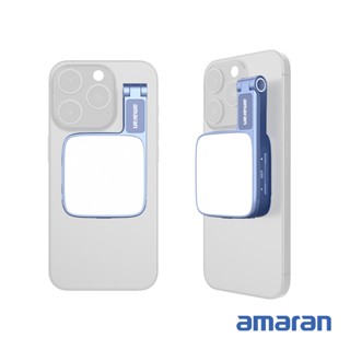 Aputure 愛圖仕 Amaran Go 磁吸雙向迷你手機補光燈 藍色 碳色 綠色 粉紅色 白色 公司貨