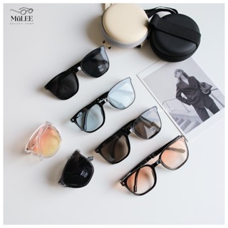 MuLEE選物臺灣出貨🕶️—韓系百搭漸層色掌上折疊墨鏡 太陽眼鏡 眼鏡 抗UV 熱賣 小紅書爆款 輕量 韓國 質感 潮流
