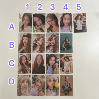 (G)I-DLE gidle idle I SWAY迷七迷你七輯 專卡小卡 薇娟米妮小娟雨琦舒華