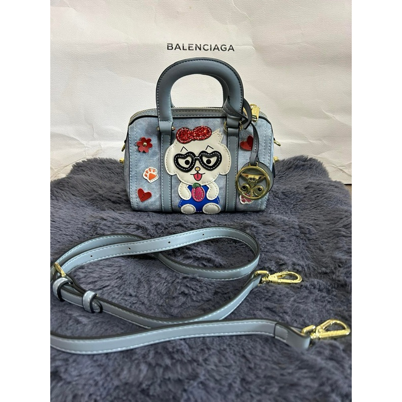 百貨專櫃品牌國際精品 全新 Eye Theme眼睛系列精品質感包