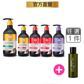 臺塑生醫Dr's Formula頭皮護理升級三代洗髮精580g(5款)x1瓶+Magnetic S1蓬鬆洗髮精100g