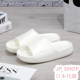 日本代購 NIKE CALM SLIDE 麵包拖鞋 男女 白色 防水 厚底 室內外 運動拖鞋 FD4116-100