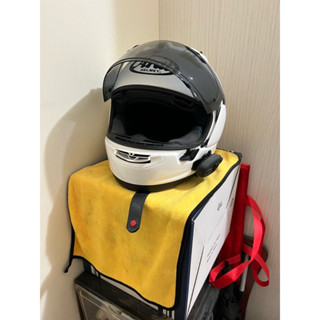 Arai全罩安全帽 二手 珍珠白 ARAI RX-7X PEDROSA 金武士