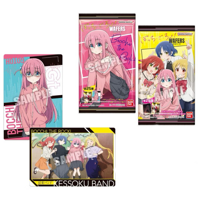 (玩夢)  餅卡 孤獨搖滾  伊地知虹夏 喜多郁代 山田涼 廣井菊理 伊地知星歌 後藤美智代 PA