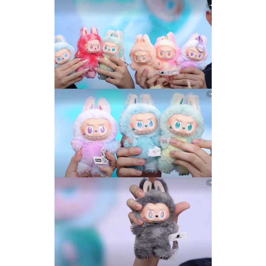 ［預購］泡泡瑪特 labubu 前方高能 搪膠毛絨公仔 拉布布 第三代 popmart