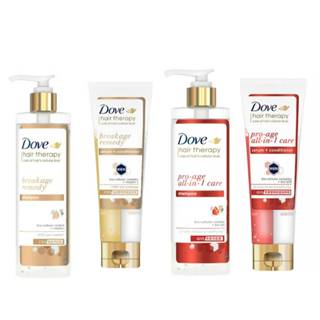Dove多芬結構修護洗髮露380ml+護髮精華230ml C50強韌 / Q10青春 (2025.08~12月見內容)