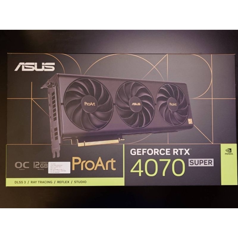 華碩 ASUS ProArt RTX 4070 SUPER 保固內 4070S