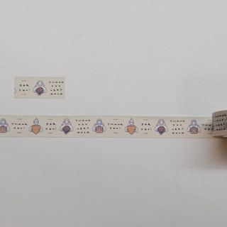 <分裝>日本 mt journal 紙膠帶 miho miyauchi gift 限定 thank for you