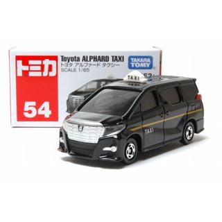 日本正品 TOMY車 NO.54 豐田 ALPHAD 計程車 模型車 TOMICA 多美 合金 小車