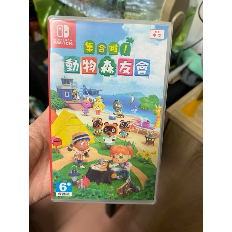 動物森友會 遊戲片空殼 switch