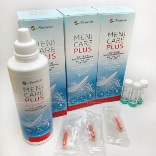 Menicon 目立康 多功能護理液250ML3瓶 (另送吸棒）角膜塑型片 硬式隱形眼鏡專用 電子發票