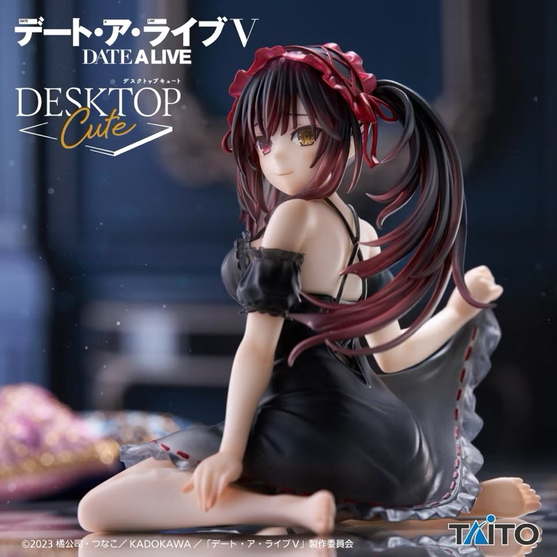 《市場超低價》日版 全新 景品 TAITO Desktop Cute 約會大作戰 時崎狂三 睡衣性感
