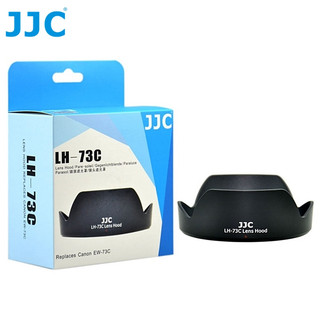找東西 JJC副廠Canon太陽罩10-18mm F4.5–5.6相容原廠佳能遮光罩EW-73C遮光罩F/4.5-5.6