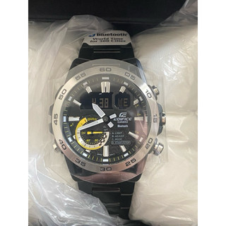 CASIO ECB-40DC-1A EDIFICE 雙顯男錶 賽車設計款 智慧藍芽
