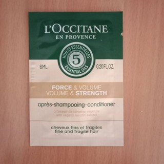 [全新/6ml試用包] L’OCCITANE 歐舒丹 草本強韌潤髮乳