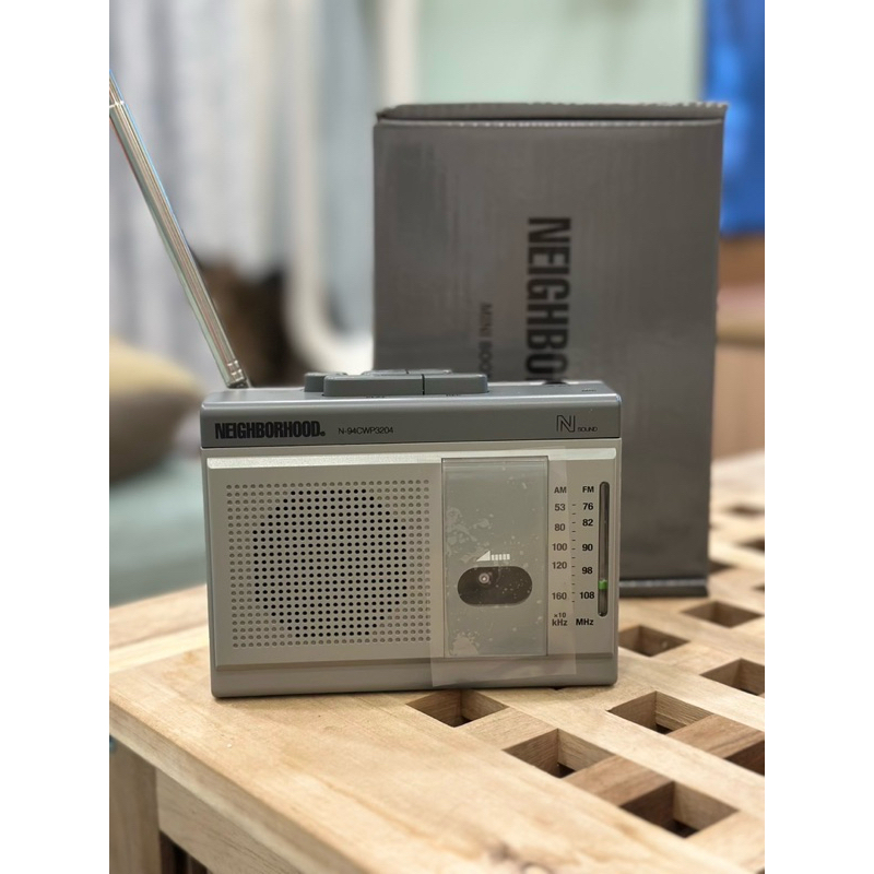 『現貨』 WHYBAPE日潮 | NEIGHBORHOOD MINI BOOMBOX radio cassette
