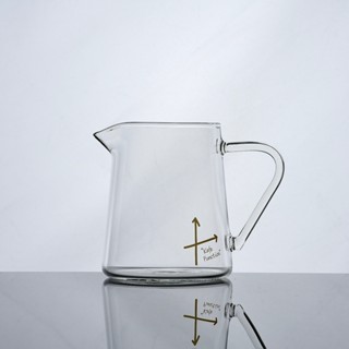 【沐湛咖啡】＂Kafe Function＂ 玻璃壺 500ml 耐熱特厚玻璃款 窄口聞香杯 手沖濾杯玻璃下壺 臺灣製造
