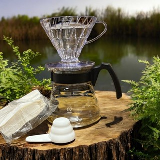 【喜奈而】HARIO V60 濾杯【快速出貨】手沖咖啡濾杯 套裝組合 錐形濾杯 耐熱玻璃壺 分享壺 百年經款咖啡壺