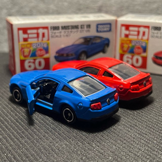 Tomica多美小汽車 60 福特 FORD MUSTANG GT V8 野馬 初回+一般（2014新車貼）