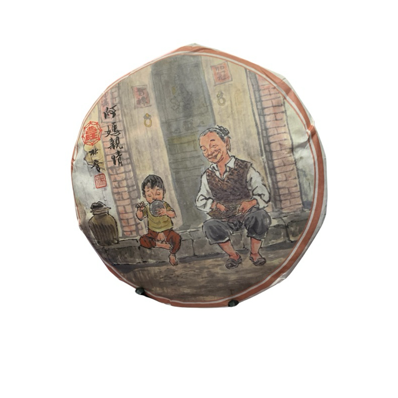 普旺古樹普洱茶熟餅~2010年 357克，全新