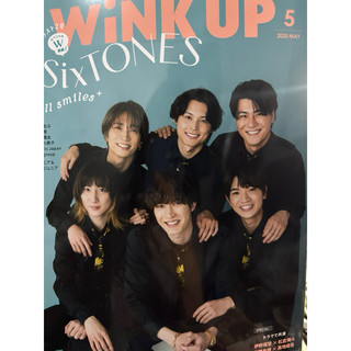 WiNK UP 2025/5月號 SixTONES海報 ジュニア小卡 傑尼斯 星達拓