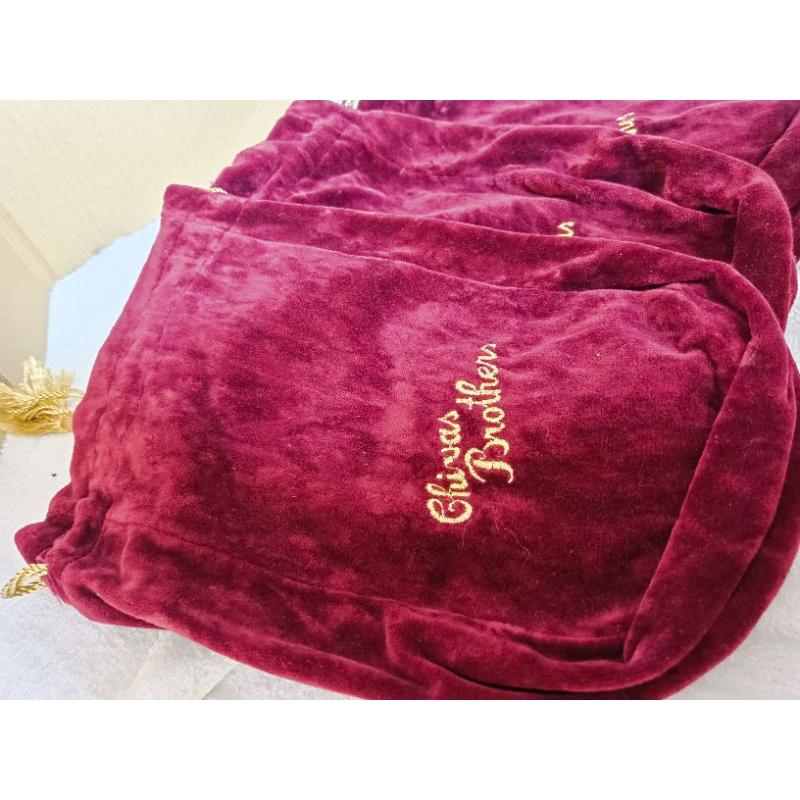 早期收藏舊版皇家禮炮絨布袋250430