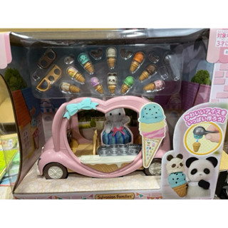 正版森林家族 冰淇淋餐車組 全新