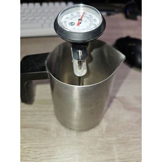 Subminimal FT流線拉花鋼杯450ml + 溫度計