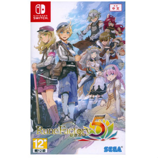 【逛逛玩具】NS switch 符文工廠 5 二手遊戲片
