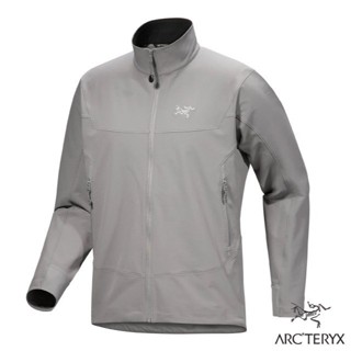 【ARCTERYX 始祖鳥】男 輕量防風防潑 立領外套 Gamma 登山外套 風衣/太空灰 X000009818
