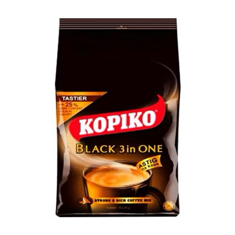 🇵🇭菲律賓KOPIKO Black 3in1 Coffee Mix 三合一咖啡10*30g