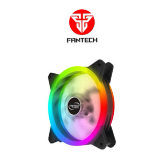 【FANTECH】FC-124 雙光圈RGB燈效靜音風扇 電腦散熱 主機散熱 電腦風扇 靜音風扇 散熱風扇