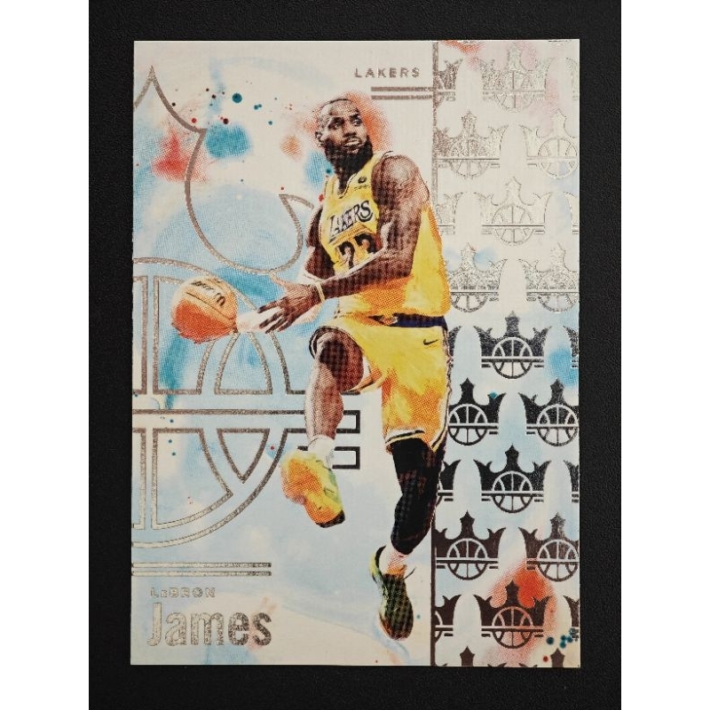 油畫卡 詹姆士 詹皇 2024-25 Panini Court Kings Lebron James #75