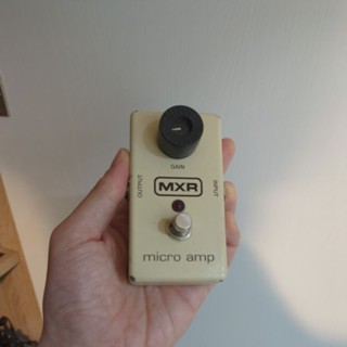 MXR MICRO AMP 電吉他破音效果器 Booster