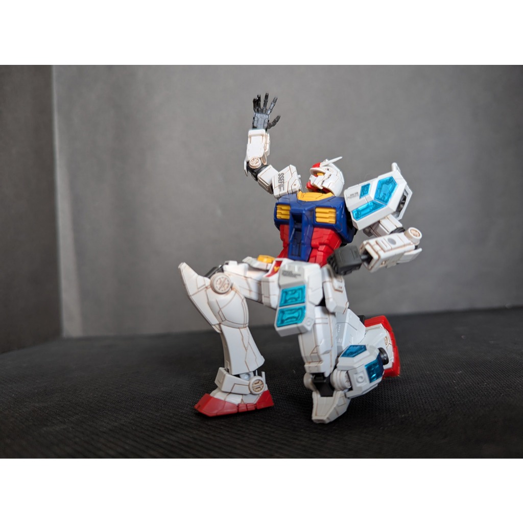 萬代 組裝模型 EG 1/144 EXPO2025 RX-78F00/E 萬博鋼彈 璃羽裝備 合售 二手已組裝