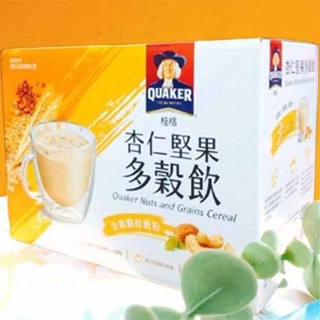 好市多 COSTCO QUAKER 桂格 多穀飲 杏仁 堅果 杏仁 亞麻仁 藜麥 蕎麥 杏仁堅果多穀飲 25公克 50包