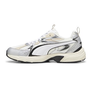 PUMA 慢跑鞋 MILENIO TECH 米白銀 復古 運動鞋 男 39232204